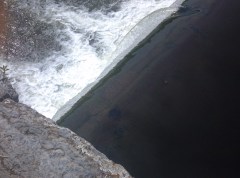 Over you go! Where you'll wash up, nobody knows!